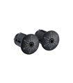 PAR TAPONES MANILLAR STAR PLUG NEGRO