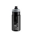 BIDON ELITE JET NEGRO/GRIS 550ML