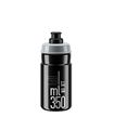 BIDON ELITE JET 350 ML NEGRO LOGO GRIS